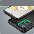 Чехол до Motorola Moto G73 5G, Carbon, чёрный