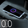 Захисний чохол для камери Samsung Galaxy S23, CamShield MagSafe, прозорий / синій