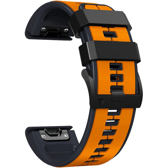Силіконовий ремінець для Garmin Fenix 26mm, Orange