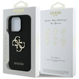 Чехол GUESS Grained Big 4G and Classic Logo для iPhone 16 Pro
