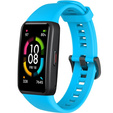 Силиконовый ремешок для Huawei Band 6 / Honor Band 6, Blue