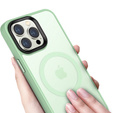 Чехол до iPhone 14 Pro Max, Simple MagSafe, светло-зеленый