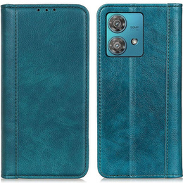 Чoхол до Motorola Moto G84 5G, Wallet Litchi Leather, зелений