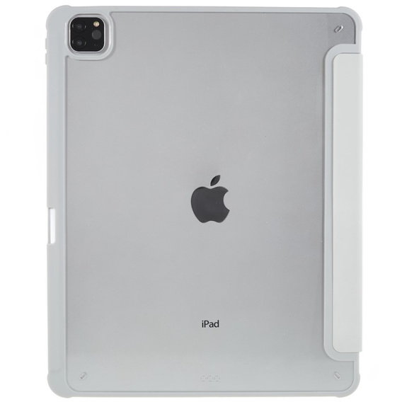 Чехол для iPad Pro 12.9" 2022/2021/2020 (6/5/4 gen.), Smartcase Hybrid, с местом для стилуса, серый