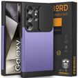 Чехол до Samsung Galaxy S24 Ultra, ERBORD MagProtect Slide Camera, фиолетовый