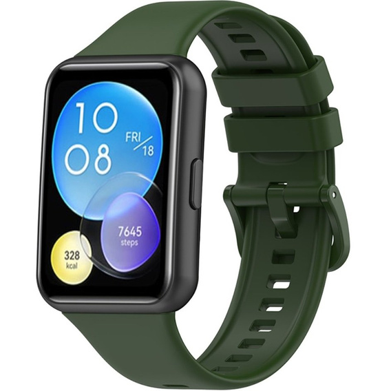 Силиконовый ремешок для Huawei Watch Fit 2, Green