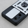 Чехол NOX Camera Slide Infinix Note 30 Pro, CamShield Slide, серебро