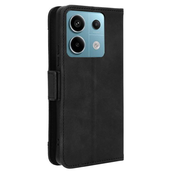 Футляр з клапаном для Xiaomi Redmi Note 13 Pro 5G, Card Slot, чорний