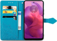 Чохол-книжка для Motorola Moto E14, Mandala, м'яти