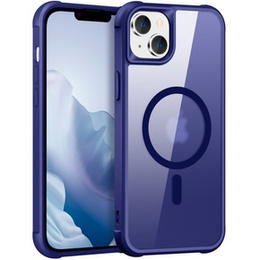 Магнитный чехол Magsafe для iPhone 15, синий