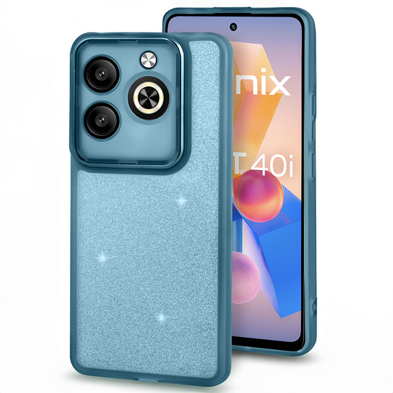 Чoхол до Infinix Hot 40i, Glittery Powder, м'яти