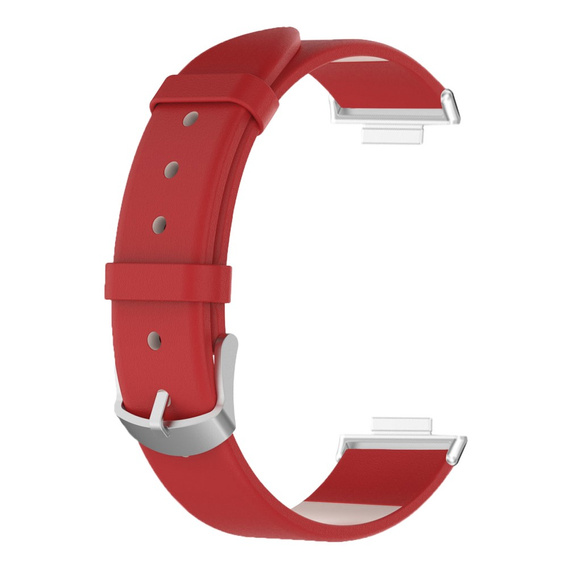 Кожаный ремешок для Xiaomi Redmi Watch 4 / Smart Band 8 Pro