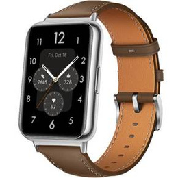Кожаный ремешок для часов Huawei Watch Fit 2, Brown