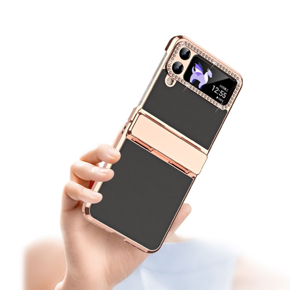 Чехол для Samsung Galaxy Z Flip 4 5G, ElectroLeather, черный