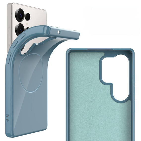 Чехол до Samsung Galaxy S25 Ultra, GKK Leather, чёрный