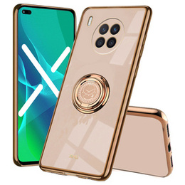 Чoхол до Huawei Nova 8i, Case, Electro Ring, рожевий rose gold