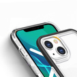Чехол ERBORD Hybrid Frame для iPhone 13 mini, Чёрный