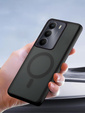 Чохол для Realme 14X / Realme C75, для MagSafe, ERBORD Matt Case, чорний