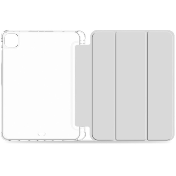 Чехол для iPad Pro 11 2022 / 2021 / 2020, Smartcase Hybrid, с местом для стилуса, серый