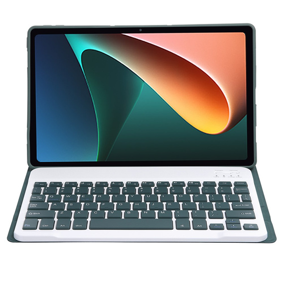 Чехол + клавиатура Xiaomi Pad 5/5 Pro, зелёный