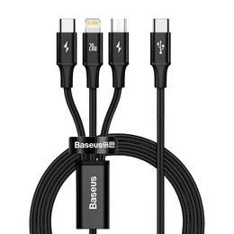 BASEUS Yiven Kaбель Lightning 1.2M - Black