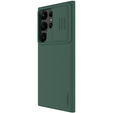 Чохол NILLKIN для Samsung Galaxy S23 Ultra, Silicone CamShield Case for MagSafe, зелений