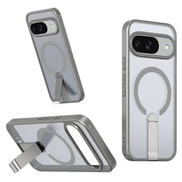 Гібридний чохол Fusion для Google Pixel 10 / 10 Pro, для MagSafe, з підставкою, сірий