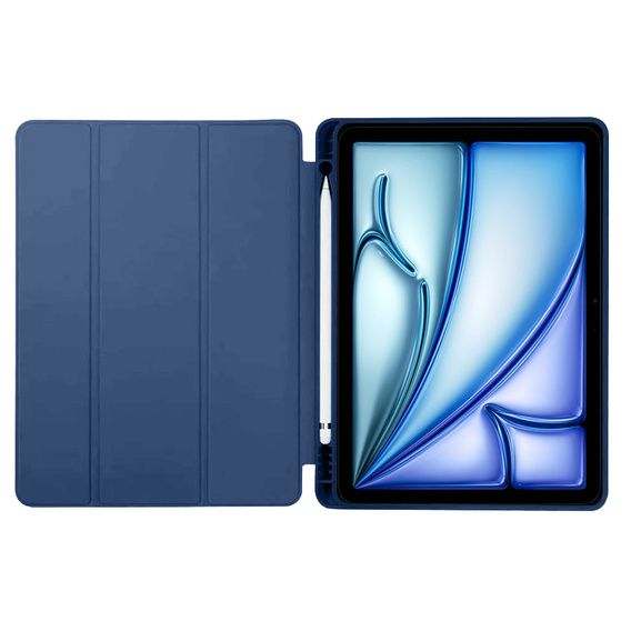 Чехол для Apple iPad Air 11" 6 gen. 2024 (A2902, Smartcase с местом для стилуса, темно-синий