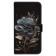 Чохол-книжка для Infinix Hot 40i, Wallet, Rose чорний