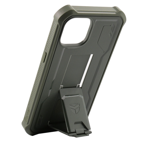 Броньований чохол для iPhone 13 / 14, Dexnor Full Body, зелений