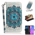 Откидной чехол для Xiaomi Redmi 9, Wallet, Mandala Flower