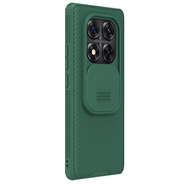 Чохол для Xiaomi Redmi Note 14 Pro 5G / Xiaomi Poco X7 5G, броньований Nillkin, CamShield Pro, зелений