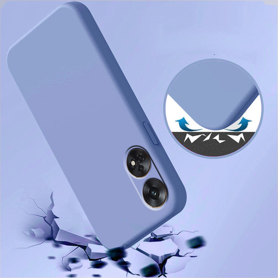 Чехол до Oppo Reno8 T, Silicone Lite, фиолетовый