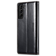 Откидной чехол для Samsung Galaxy S23, ERBORD Waxy Wallet, чёрный