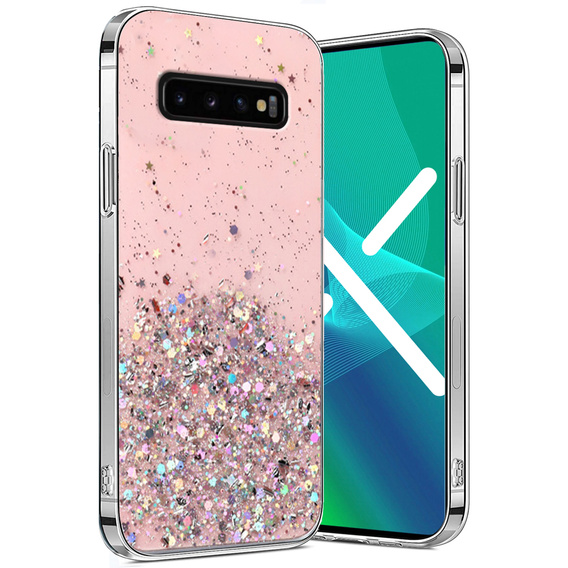 Чoхол до Samsung Galaxy S10 5G, Glittery, рожевий