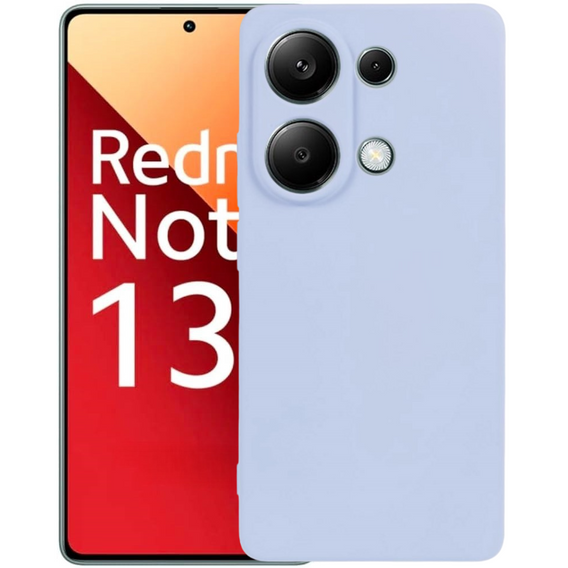 Чoхол до Xiaomi Redmi Note 13 Pro 4G / Xiaomi Redmi Note 14S / Xiaomi Poco M6 Pro 4G, Silicone Lite, фіолетовий