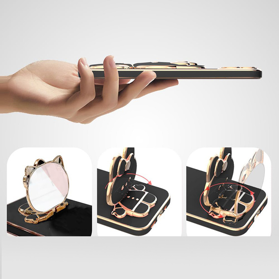 Чохол для Xiaomi Redmi 13, Bunny, чорний