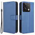 Откидной чехол для Xiaomi Redmi Note 13 5G, Wallet Smart Magnet, синий