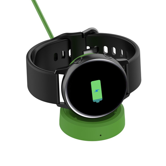 Индукционное зарядное устройство для Samsung Galaxy Watch 4 / 5 / 5 Pro, Green