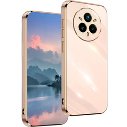 Чехол для Realme 14 Pro 5G, Glamour CamShield, розовый rose gold