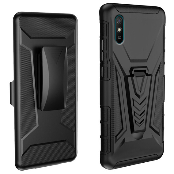 Кейс Heavy Duty Hybrid для Xiaomi Redmi 9A, Black