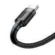 BASEUS Cafule Кабель Type-C 3A 0.5M - Black/Grey