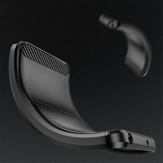 Чoхол до Oppo A80, Carbon, чорний