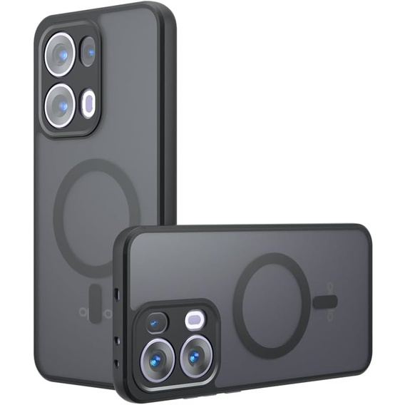 Чехол для Oppo Reno 13 Pro, для MagSafe, ERBORD Matt Case, чёрный