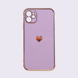 Чoхол до Apple iPhone 11, Electro heart, фіолетовий