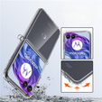 Чoхол до Motorola Razr 50 Ultra, Fusion Hybrid, прозорий