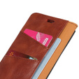 Чохол-книжка для Huawei P30 Pro, Split Leather Wallet, коричневий