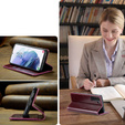Флип-кейс CASEME для Samsung Galaxy S21, Waxy Textured, красный