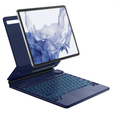 Обкладинка для клавіатури Samsung Galaxy Tab S10+/ S9+/ S8+/ S7+/ S7 FE, Dexnor Magnetic Keyboard Touchpad, м'яти