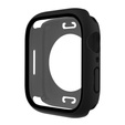 2в1 чохол та захисне скло для годинника Apple Watch 7/8/9 45mm, Black